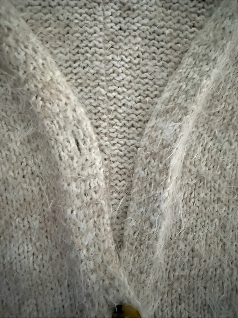 Free People NEVERMIND CARDIGAN IN CREME BRULEE